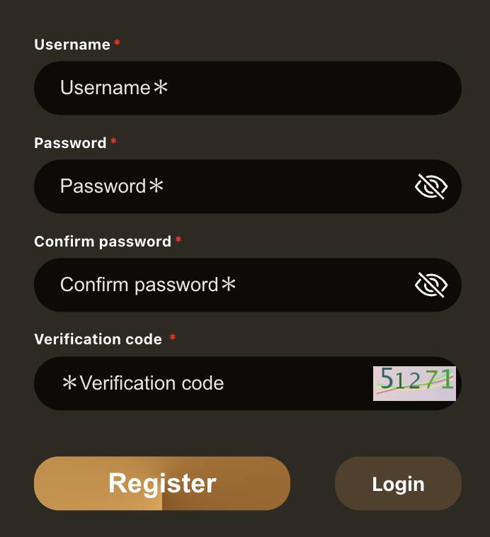 Register page preview